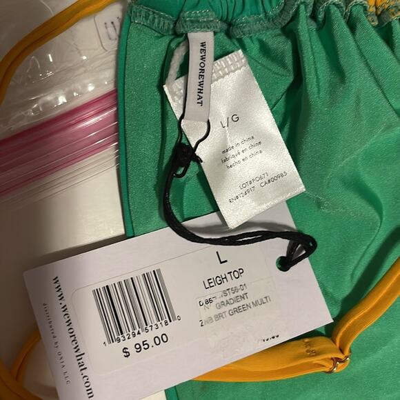 WeWoreWhat Leigh Gradient Bikini Top - Picture 8 of 8